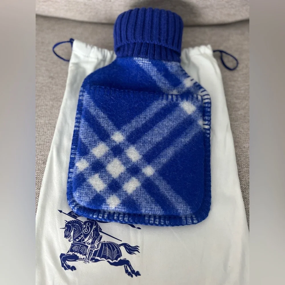 Burberry check hot water bottle